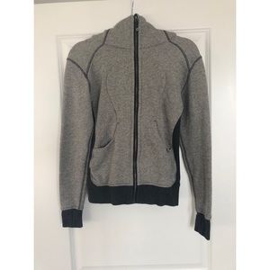 XS - Grey Lululemon Zip Up Jacket
